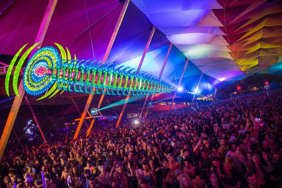 Do LaB Constructs Largest Structure to Date at Portugal's Boom Festival