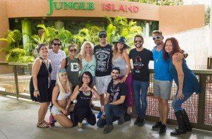 Jason Beukema Groove Cruise Miami Neon Owl