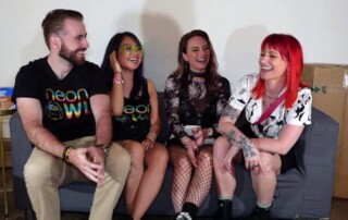 Neon Owl Gem & Tauri interview - Ophelia Showcase Miami Music Week MMW 2022