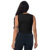 Neon Owl x Groove Cruise Crop Top (Black) - Image 3