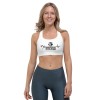 Neon Owl x Groove Cruise Sports Bra (White) - Image 2