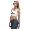 Neon Owl x Groove Cruise Sports Bra (White) - Image 3